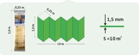 Подложка Солид 1,5мм для LVT ANTI SLIP (10м2) в Йошкар-Оле