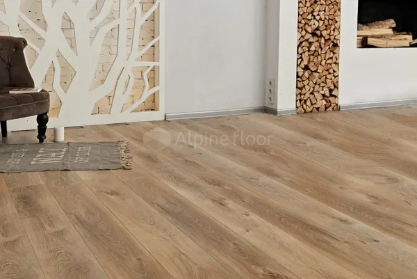 Кварц-виниловая плитка Alpine Floor Premium XL Дуб Природный Изысканный ЕСО 7-6, 8 мм. 43 класс в Йошкар-Оле