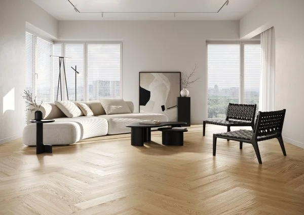 Паркетная доска Quartz Parquet Английская Ёлка Дуб Тоскана 33-407 в Йошкар-Оле