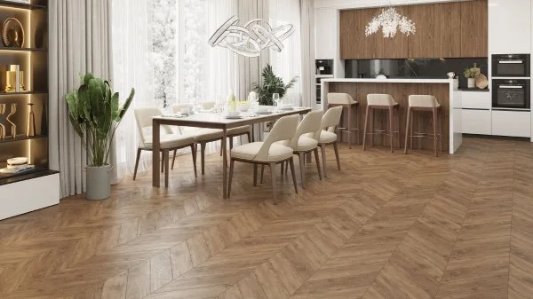 Кварц-виниловая плитка Alpine Floor Chevron Гевуина ECO 20-10 (2,5 мм. 43 класс) в Йошкар-Оле