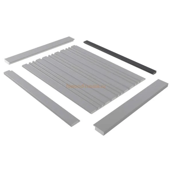 Финишный молдинг LF124B GR3 левый декорированный (31х12х2700мм) в Йошкар-Оле