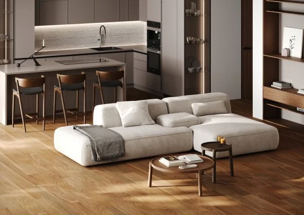 Паркетная доска Quartz Parquet Классик 5 мм Дуссия Африканская 550-63 в Йошкар-Оле