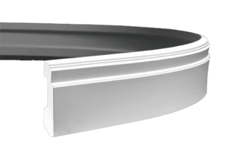 Плинтус Европласт 1.53.101 (110х26х2000 мм) Гибкий в Йошкар-Оле
