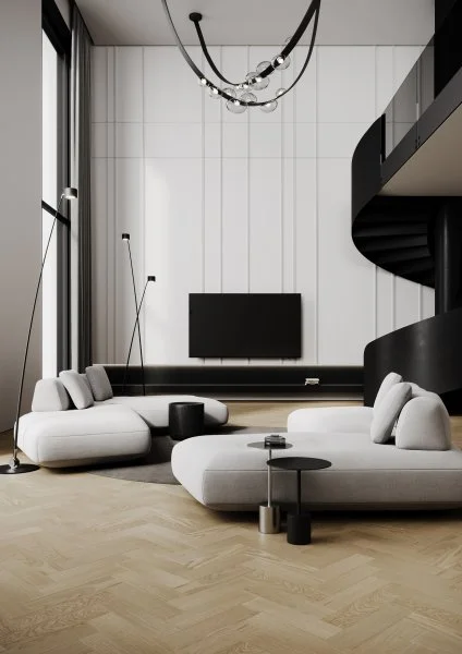 Паркетная доска Quartz Parquet Штучный паркет Дуб Бисквитный 44-1258-07 в Йошкар-Оле