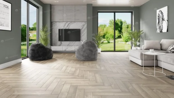 Кварц-виниловая плитка Alpine Floor Parquet Дуб Натуральный Отбеленный ЕСО 16-5 2.5 мм. 43 класс в Йошкар-Оле