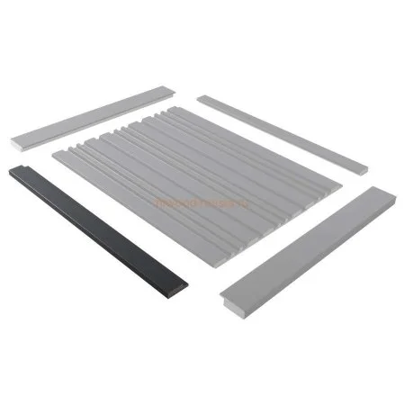 Финишный молдинг LF124A GR3 правый декорированный (42х12х2700мм) в Йошкар-Оле