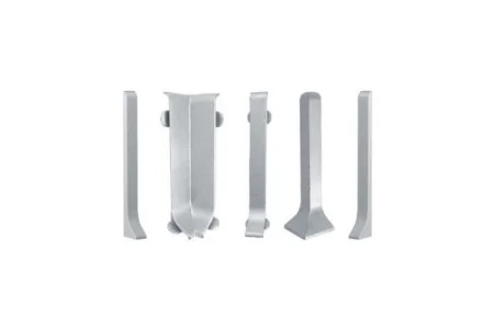 Внутренний угол для плинтуса ЭлитПроф Плоский 80 (ПВХ) в Йошкар-Оле