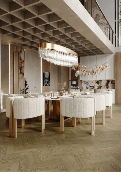 Паркетная доска Quartz Parquet Штучный паркет Дуб Конго 44-1258-54 в Йошкар-Оле