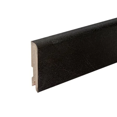 Плинтус MDF Bonkeel 24034 Чёрный Лофт (80х16х2400 мм) в Йошкар-Оле