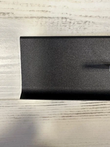 Алюминиевый плинтус Bonkeel ПЛ80 515л Черный (78,5х11,2х2500мм) в Йошкар-Оле