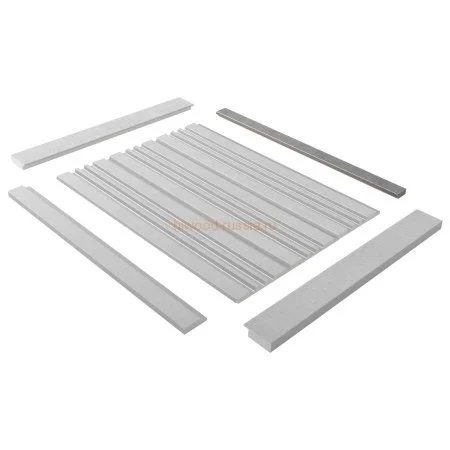 Финишный молдинг LF124B S339S левый декорированный (31х12х2700мм) в Йошкар-Оле