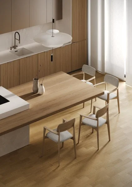 Паркетная доска Quartz Parquet Штучный паркет Дуб Шампань 44-414 в Йошкар-Оле