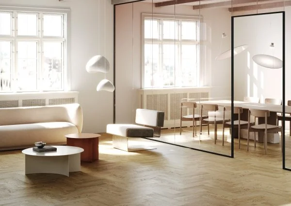 Кварц-виниловая плитка Fargo Herringbone 44-5003-4 Дуб Неаполь в Йошкар-Оле