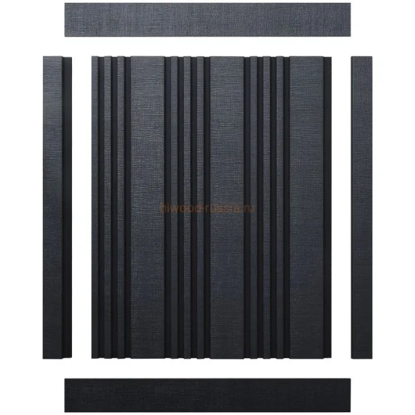 Финишный молдинг LF124B BK114K левый декорированный (31х12х2700мм) в Йошкар-Оле