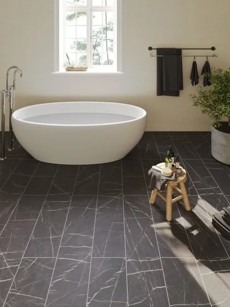 Ламинат Egger PRO 8/33 4V Large Aqua+ Камень Пьетра Гриджиа чёрный EPL246 в Йошкар-Оле