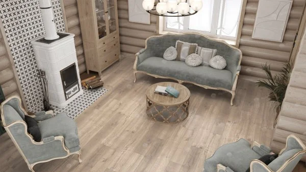 Каменно-полимерная плитка Alpine Floor Real Wood Дуб Натуральный ECO 2-5, 6 мм 43 класс в Йошкар-Оле