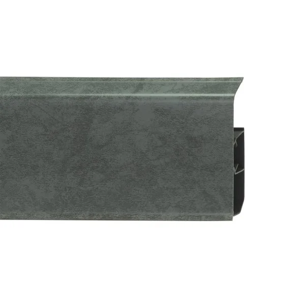 Пластиковый плинтус Royce №340 Мрамор Тёмный (80х24х2200мм) в Йошкар-Оле