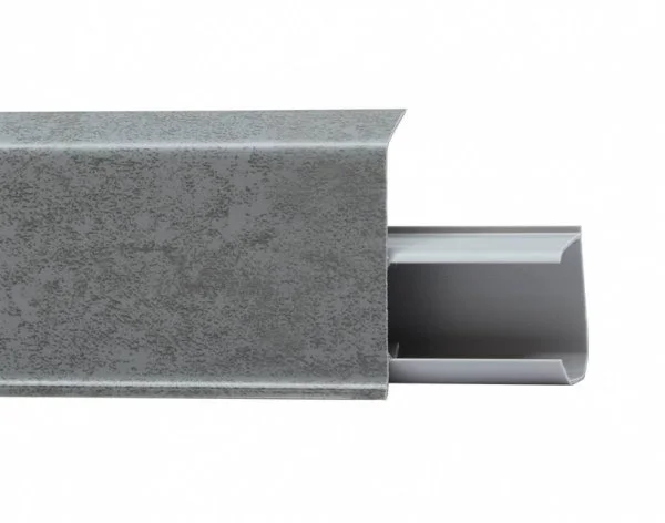 Пластиковый плинтус Royce №551 Грей (55х23х2200мм) в Йошкар-Оле