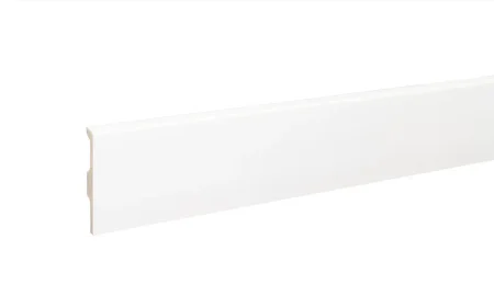Плинтус дюрополимерный Bonkeel 01 Белый (80х14х2000 мм) в Йошкар-Оле