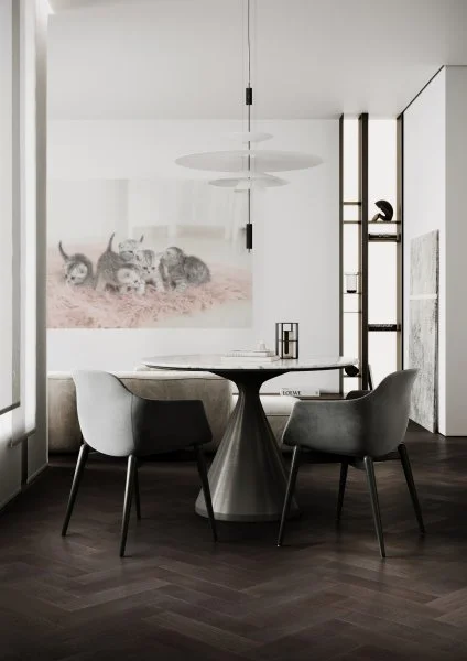 Паркетная доска Quartz Parquet Штучный паркет Дуб Смоляной 44-1258-01 в Йошкар-Оле