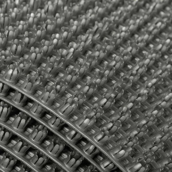 Щетинистое покрытие Альфа-Стиль 128 Серый металлик - 0,9х15 м. пог в Йошкар-Оле