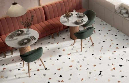 Керамогранит Coliseum Палладио Уайт 60х120 (Натуральный и Реттифицированный) в Йошкар-Оле