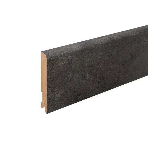 Плинтус MDF Bonkeel 24064 Бетон Лофт Графит (100х16х2400 мм) в Йошкар-Оле