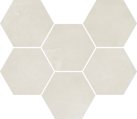 Керамогранит Italon Континуум Полар Мозаика Гексагон (Натуральная 25х29) в Йошкар-Оле