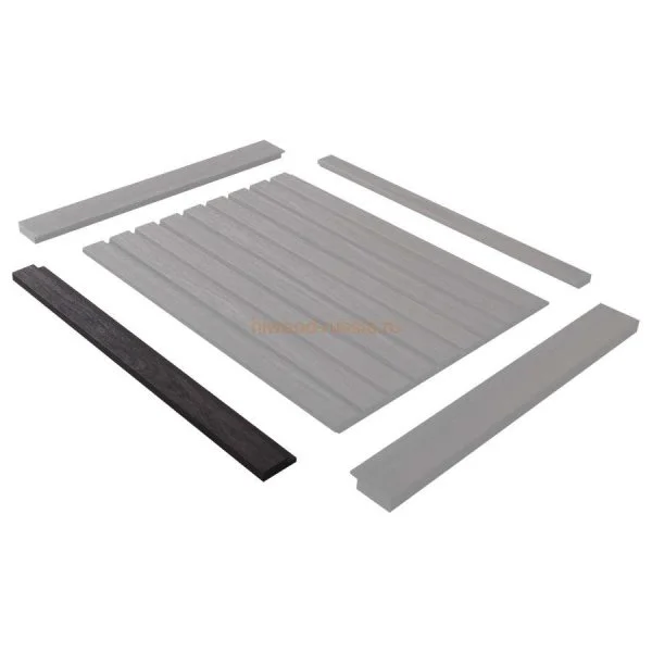 Финишный молдинг LF124A BR395 правый декорированный (42х12х2700мм) в Йошкар-Оле