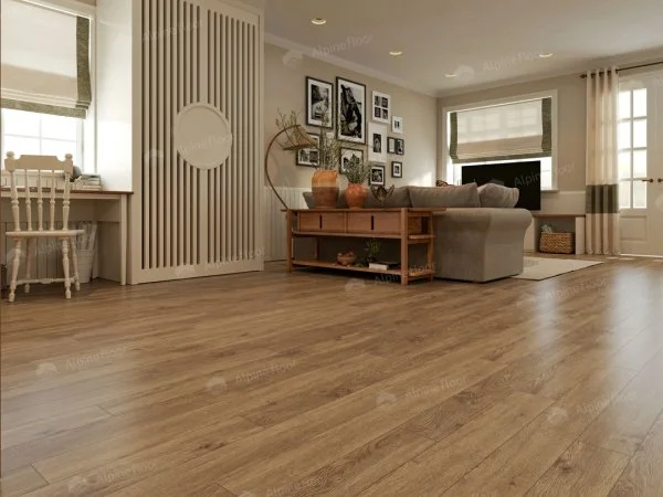 Каменно-полимерная плитка Alpine Floor Grand Sequoia Village Макадамия ECO 11-1007 4мм, 43 класс в Йошкар-Оле