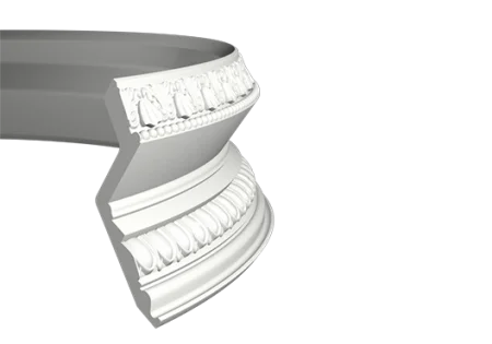 Карниз Европласт 1.50.137 гибкий 2,0 м в Йошкар-Оле