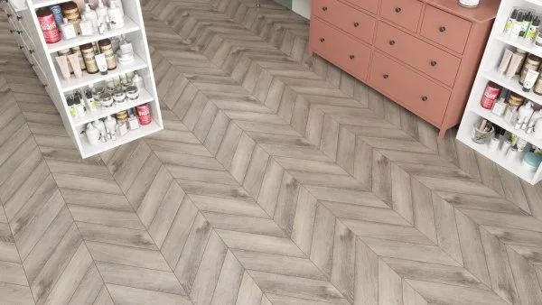 Кварц-виниловая плитка Alpine Floor Chevron Дуб Исида ECO 20-8 (2,5 мм. 43 класс) в Йошкар-Оле