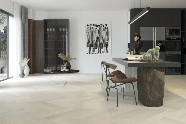 Паркетная доска Quartz Parquet Английская Ёлка Дуб Песочный 33-408 в Йошкар-Оле