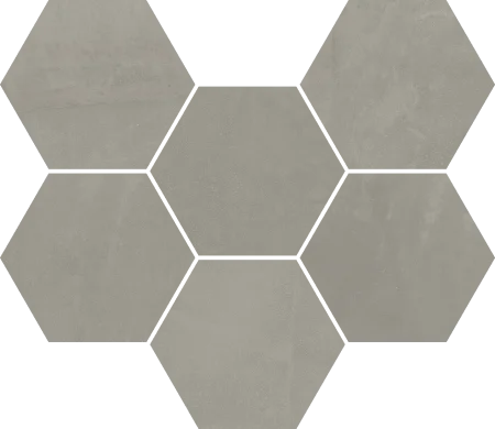 Керамогранит Italon Континуум Айрон Мозаика Гексагон (Натуральная 25х29) в Йошкар-Оле