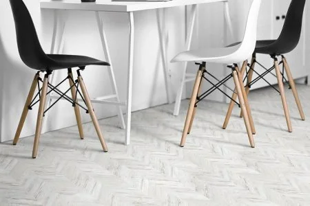 Пробковое покрытие CorkStyle Chevron White в Йошкар-Оле
