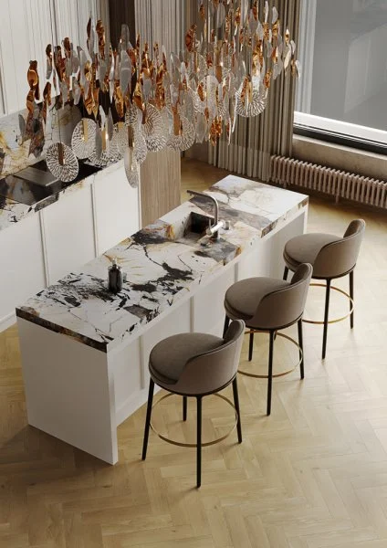 Кварц-виниловая плитка Fargo Herringbone 44-720-16 Дуб Копенгаген в Йошкар-Оле