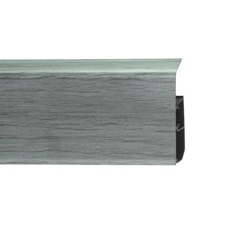 Пластиковый плинтус Royce №333 Серебристый Жемчуг (80х24х2200мм) в Йошкар-Оле