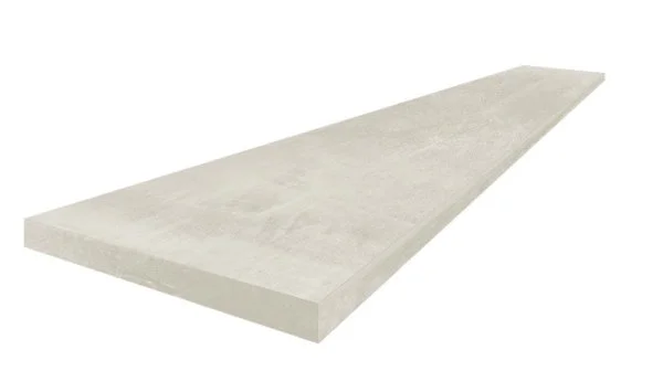 Керамогранит Coliseum Экспо Уайт Ступень угловая левая (Натуральный, 33х60) в Йошкар-Оле