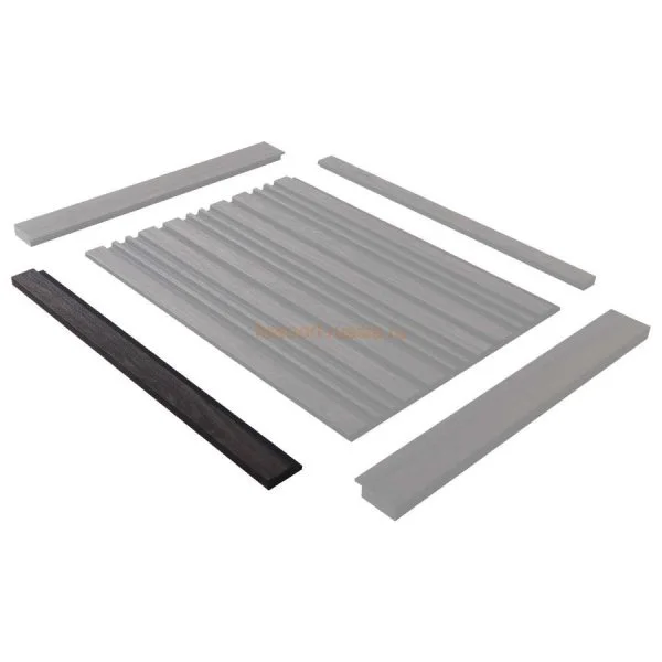 Финишный молдинг LF124A BR395K правый декорированный (42х12х2700мм) в Йошкар-Оле