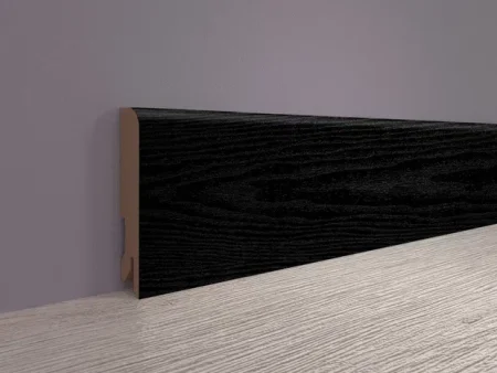 Плинтус MDF Bonkeel 24033 Чёрное Дерево (80х16х2400 мм) в Йошкар-Оле