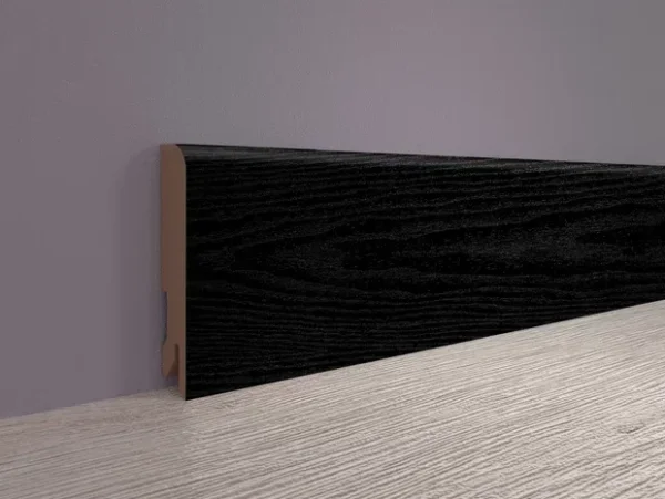 Плинтус MDF Bonkeel 24033 Чёрное Дерево (80х16х2400 мм) в Йошкар-Оле