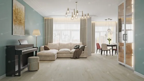 Каменно-полимерная плитка Alpine Floor Solo Модерато ECO 14-11, 3,5 мм 34 класс в Йошкар-Оле