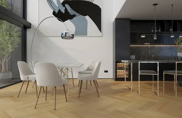 Паркетная доска Quartz Parquet Английская Ёлка Дуб Тоскана 33-407 в Йошкар-Оле