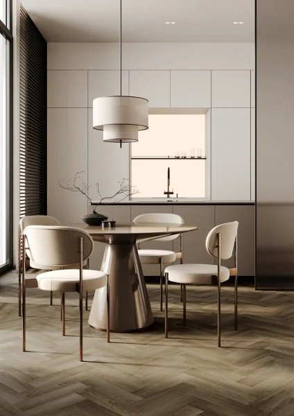 Кварц-виниловая плитка Fargo Herringbone 44-4105-12 Дуб Ванкувер (Градиент) в Йошкар-Оле