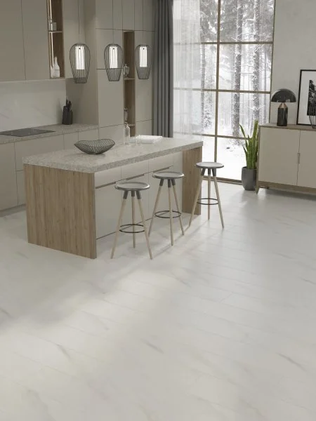 Ламинат Egger PRO 8/33 4V Large Aqua+ Мрамор Леванто белый EPL245 в Йошкар-Оле