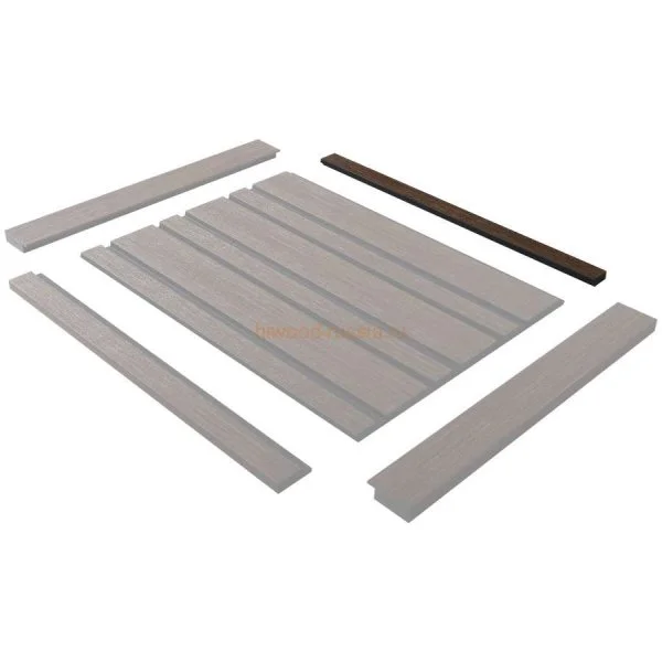 Финишный молдинг LF124B BR396K левый декорированный (31х12х2700мм) в Йошкар-Оле