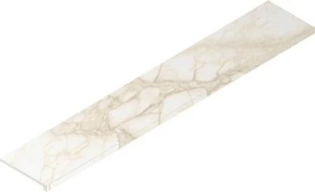 Керамогранит Italon Этернум Каррара Ступень Фронт 33х160 (Натуральная) в Йошкар-Оле