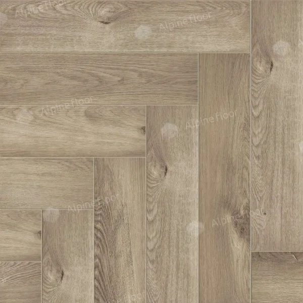 Кварц-виниловая плитка Alpine Floor Parquet Дуб Натуральный Отбеленный ЕСО 16-5 2.5 мм. 43 класс в Йошкар-Оле