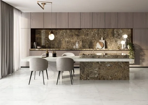 Керамогранит Italon Шарм Делюкс Бьянко Микеланджело 60х120 (Паттинированная и реттифицированная) в Йошкар-Оле