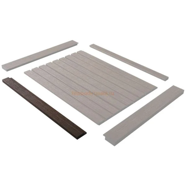 Финишный молдинг LF124A BR396 правый декорированный (42х12х2700мм) в Йошкар-Оле